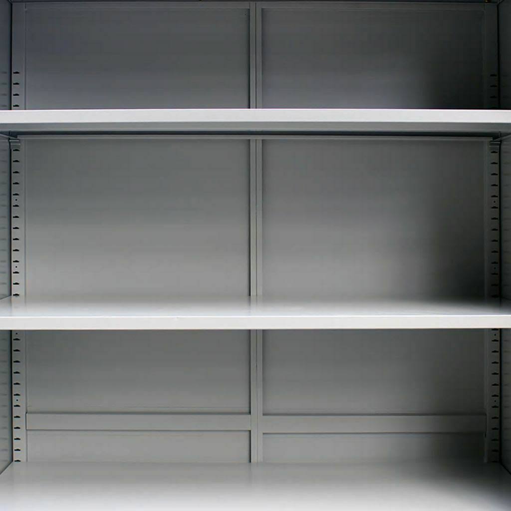 Steel Gray Office Cabinet Q8458