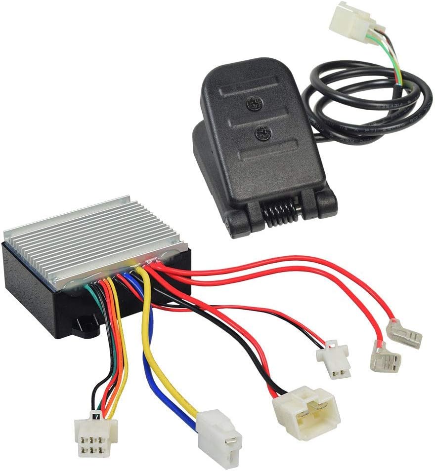 Replacement 24V Control Module and Foot Pedal Throttle Pack of 2 T796