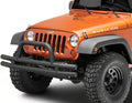 Textured Black Tubular Front Bumper D350367