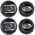 6.5 4-Way 400W Coaxial Car Speakers F835