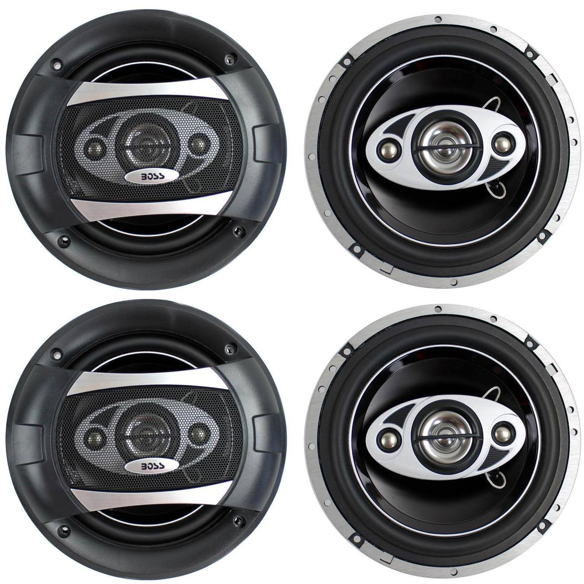 6.5 4-Way 400W Coaxial Car Speakers F835