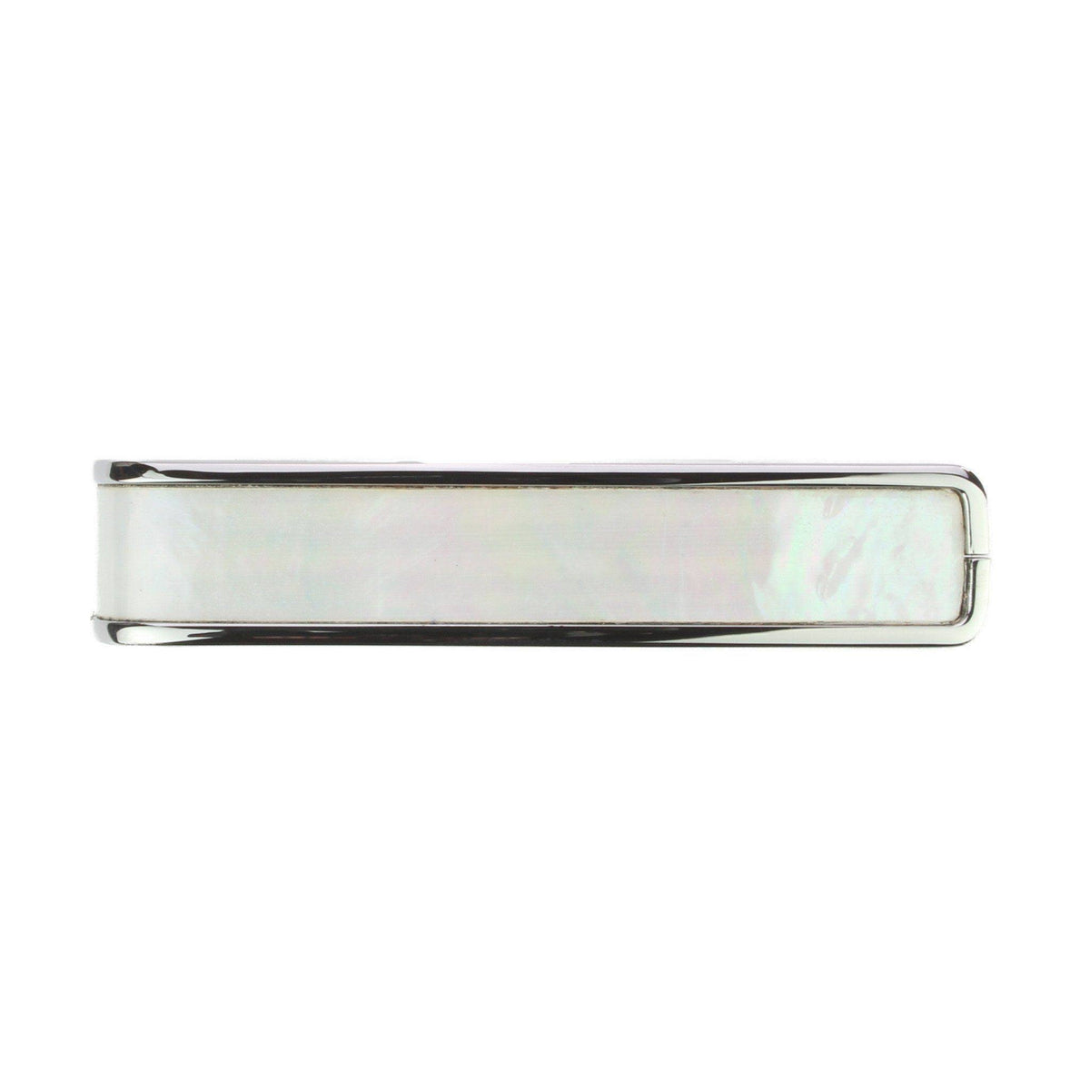 White Mother of Pearl Capo with Chrome Finish E787380