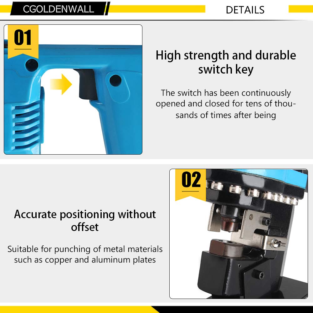 Hydraulic Hole Punching Tool for Steel Plate Iron Plate Aluminum Plate O844579
