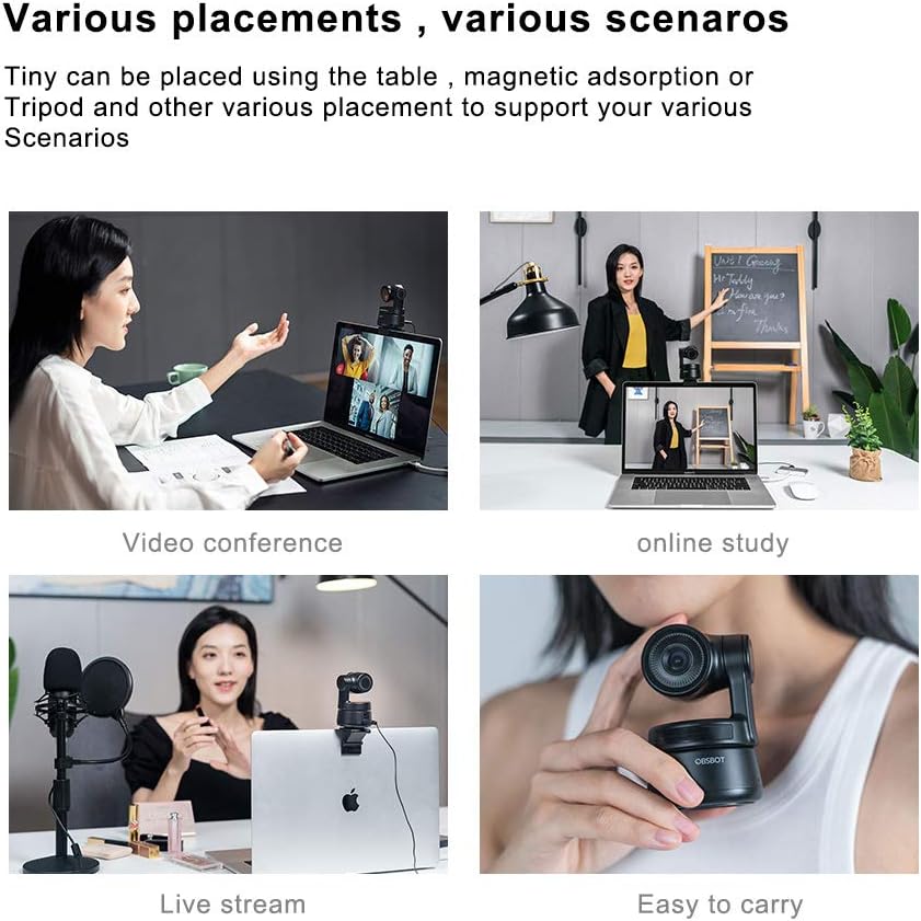 PTZ Webcam with AI Tracking Y74279