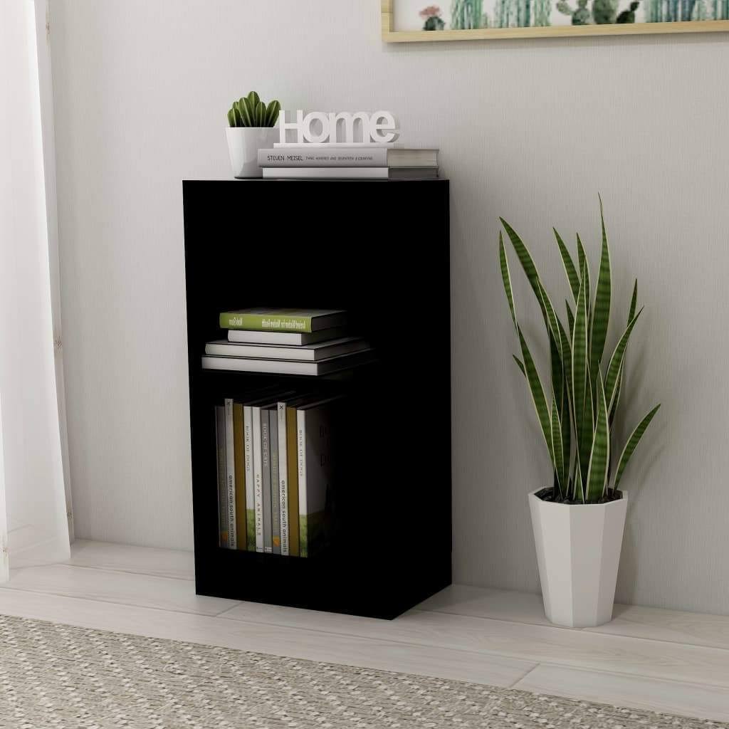 5-Tier Chipboard Book Cabinet Concrete Gray Q142