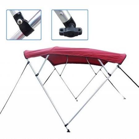 Beige/Tan 4 Bow Bimini Top C9799