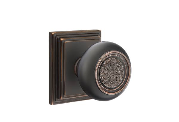 Oil Rubbed Bronze Single Dummy Knob H2645