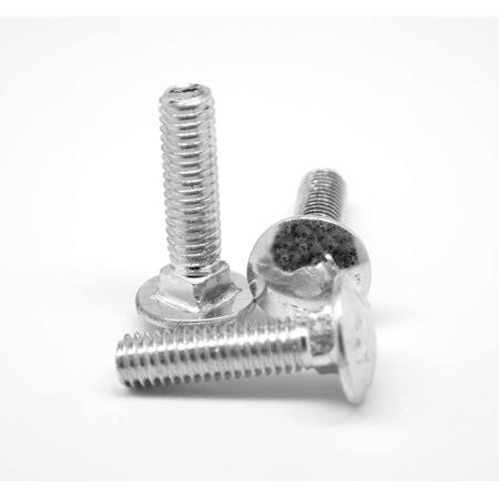 3/8 inch-16 x 3 inch Coarse Thread Grade 5 Carriage Bolt Medium Carbon Steel Zinc Plated Pk 225 I425617