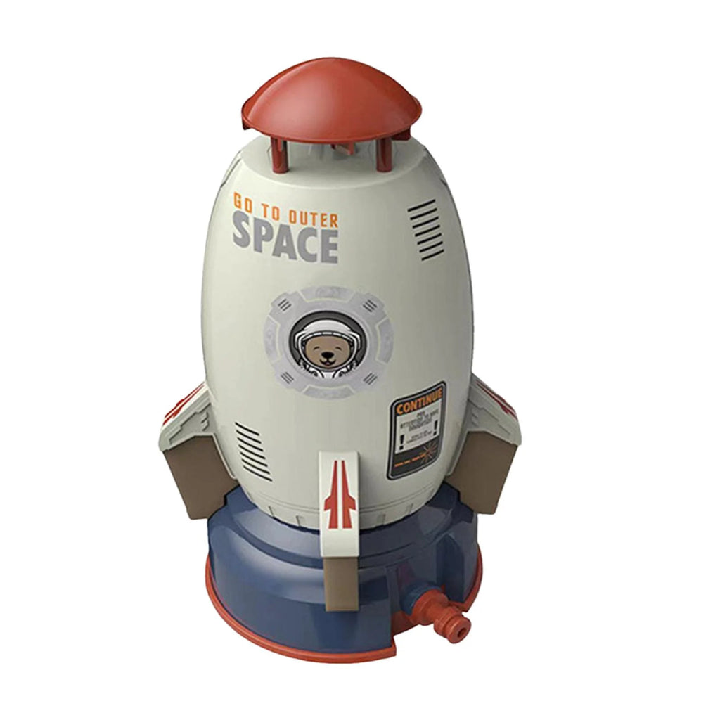 Rocket Sprinkler Toy 360 Degree Rotating Water Toys O8579