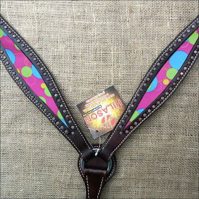 Dark Brown Leather Horse Breast Collar L1317