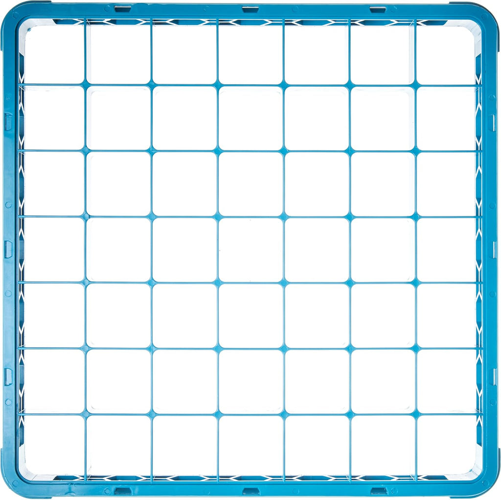 49-Compartment Divided Glass Rack Extender, Blue, Case of 6 S988937