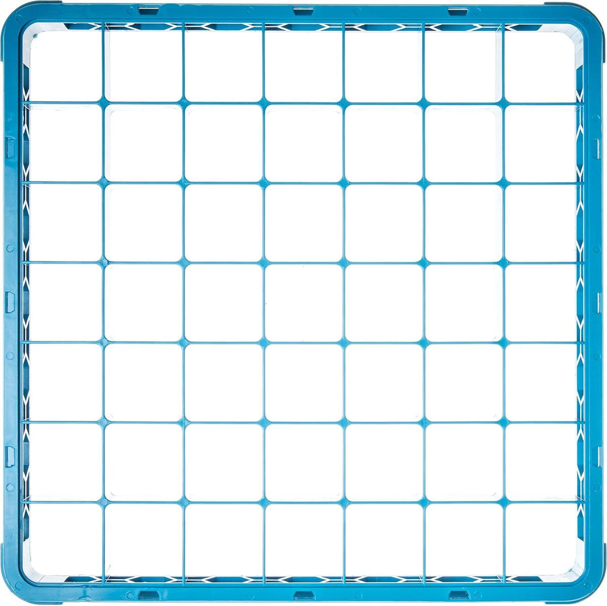 49-Compartment Divided Glass Rack Extender, Blue, Case of 6 S988937
