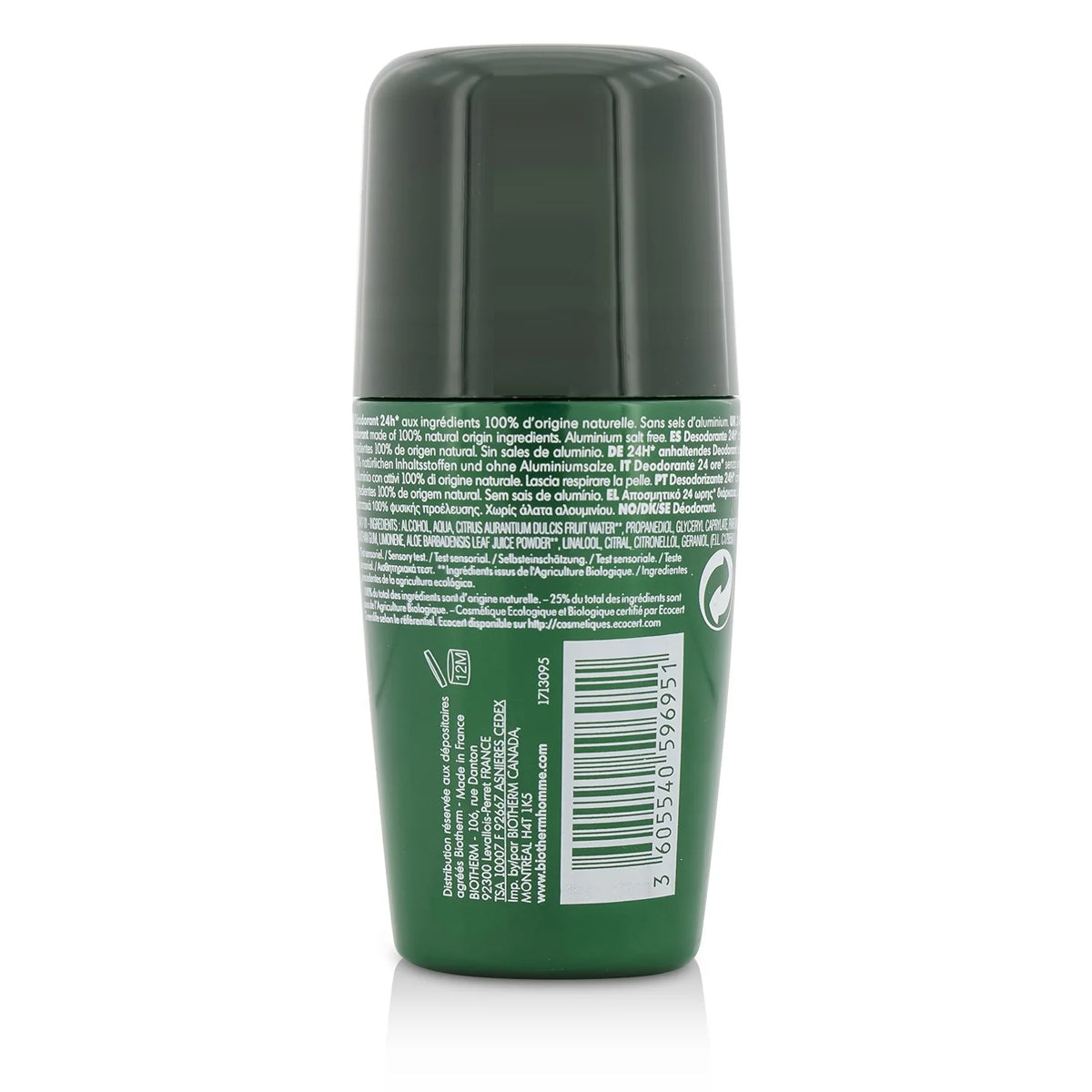 Organic Certified Deodorant 75ml S46907