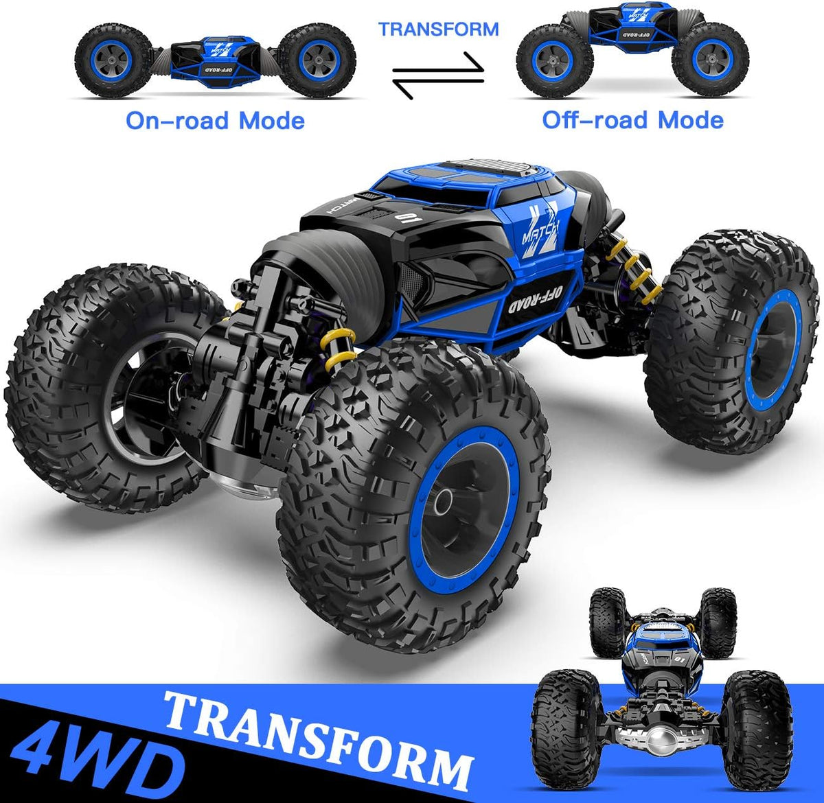 15 RC Cars 1:14 Scale Remote Control Crawler 4WD Electric Toy Stunt Car with Rechargeable Batteries L942