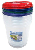 7 Liter Round Containers Case of 24 N607
