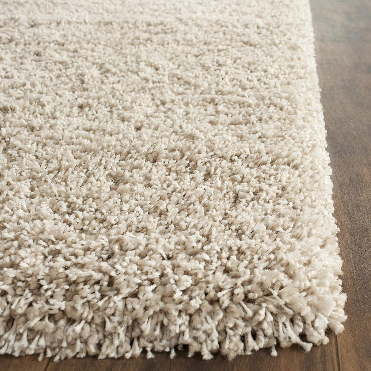Beige Plush 2-inch Thick Runner C40498