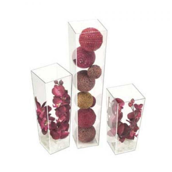 Square Display Vase H1009