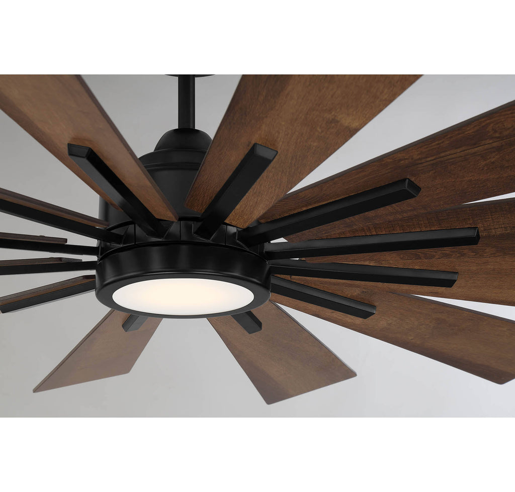 Antique Oak Ceiling Fan J3373