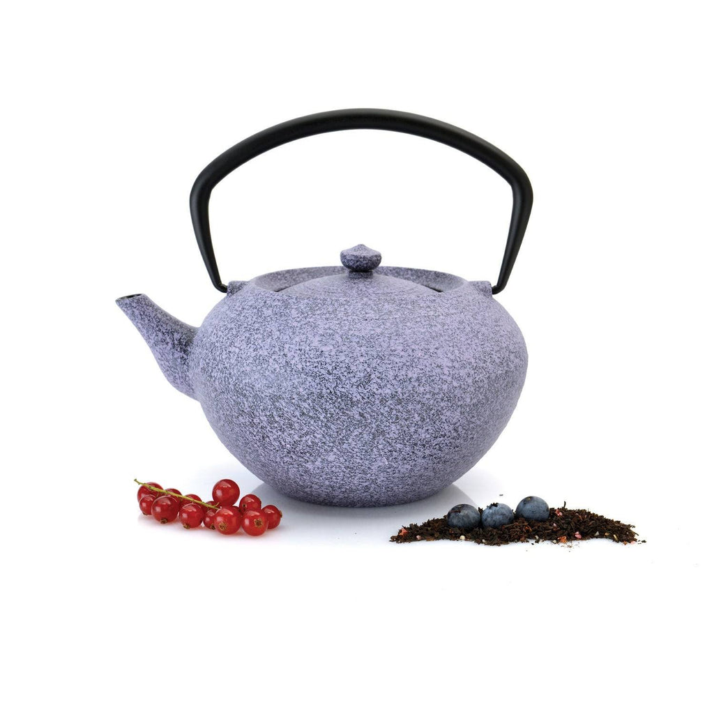 1.32 Qt. Purple Cast Iron Teapot Q519865