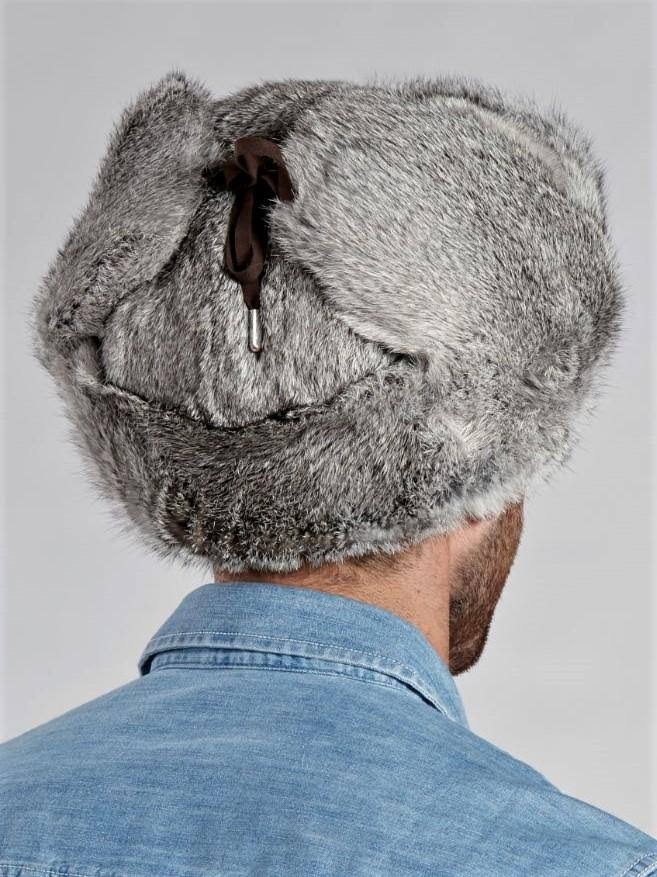 Grey Trapper Hat M62338