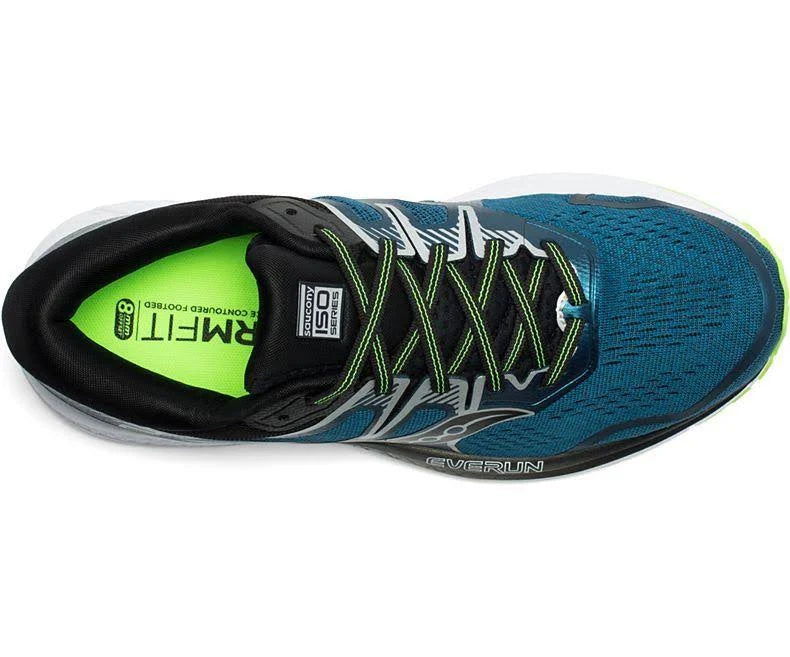Marine-Silver Wide Running Shoes G4453
