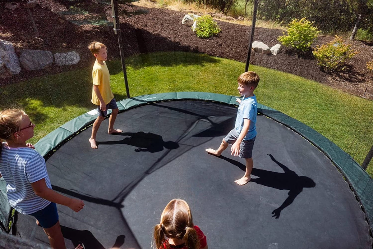 15' Round Trampoline Jumping Mat with 96 Rings F653