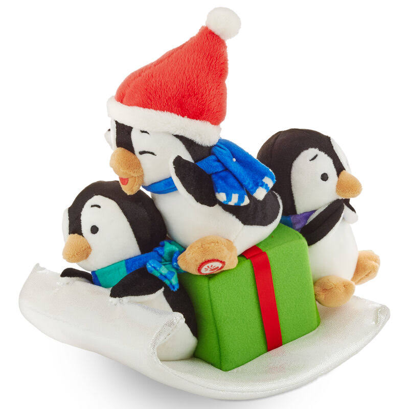 Playful Penguins Musical Stuffed Animal with Motion O9064