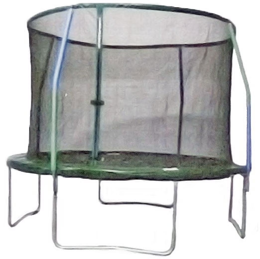 10' Round Trampoline with Steel Enclosure Z40463
