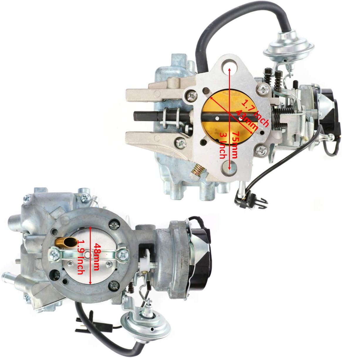 1 Barrel Carburetor for Ford Engines 4.9 L, 4.1 L, 3.3 L, Automatic Choke I899