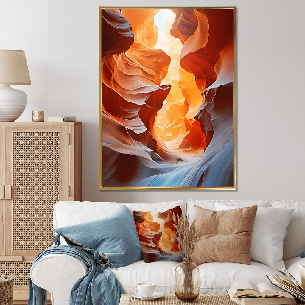 Canyon Floater Framed Canvas Wall Art R50831
