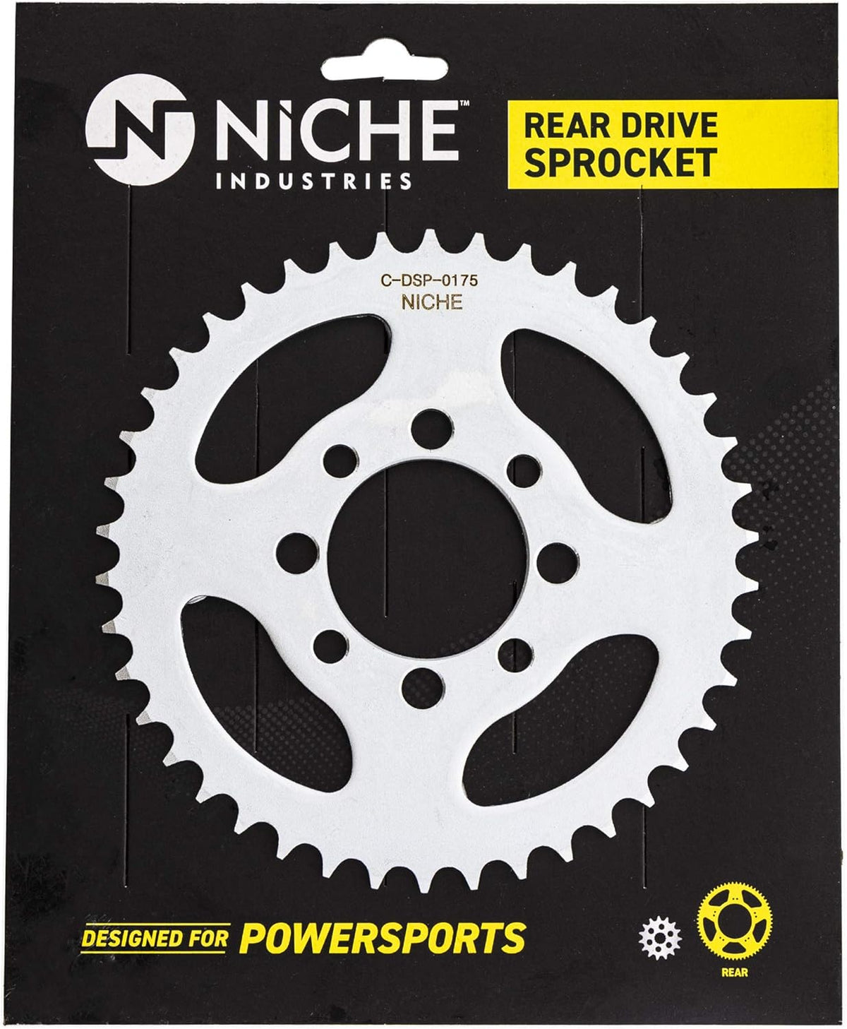 Drive Sprocket Chain Combo 428HZ Standard 110 Links Pack of 2 U10426