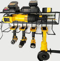 Heavy Duty Floating Tool Shelf 4-Pack Wall Mounted Steel Storage Rack O24327