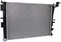 Hyundai Sonata Hybrid Radiator 2011 2013 2.4L L4 Plastic/Aluminum Y39635
