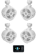 2-Zone Marine Bluetooth Receiver with 6.5" Wakeboard Speakers F842