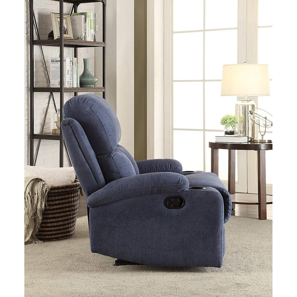 Blue Velvet Recliner I594853