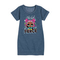 Fleece Dress J448