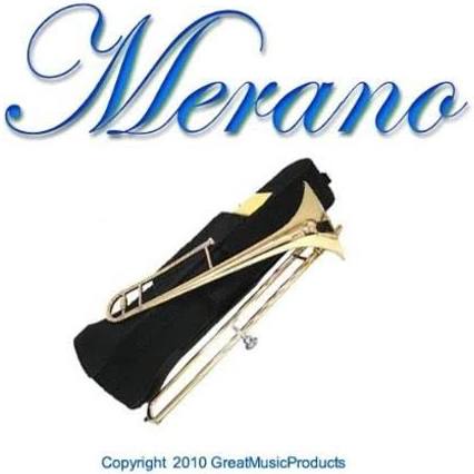 B Flat Gold Slide Trombone with Case and Music Stand A7339