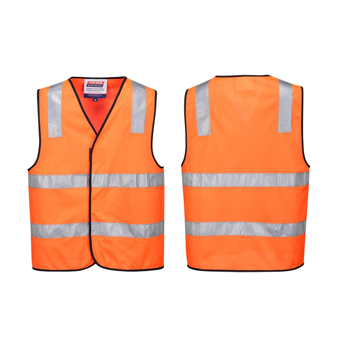 Safety Orange M Size 4 Pack Safety Vest G434