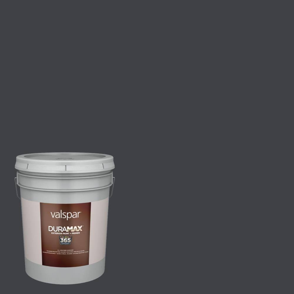 Semi-Gloss New Black Exterior Paint (5-Gallon) C430969