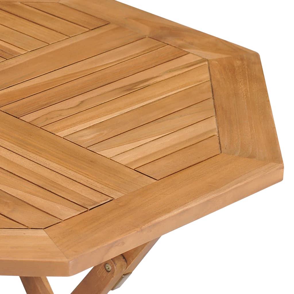 Solid Teak Wood Folding Garden Table C93424