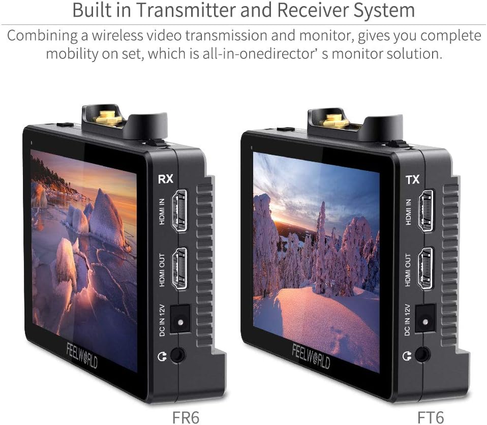 5.5 Inch Wireless Video Transmission DSLR Camera Field Monitor S596627
