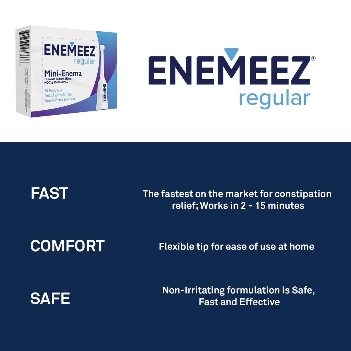 30 Count Docusate Sodium Mini Enema R6805