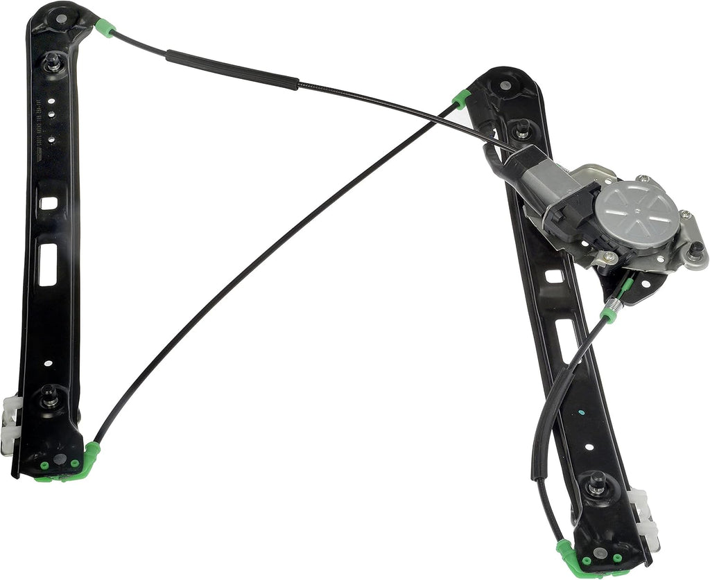 Power Window Motor and Regulator Assembly Compatible with Select BMW Models Pack of 2 J173694