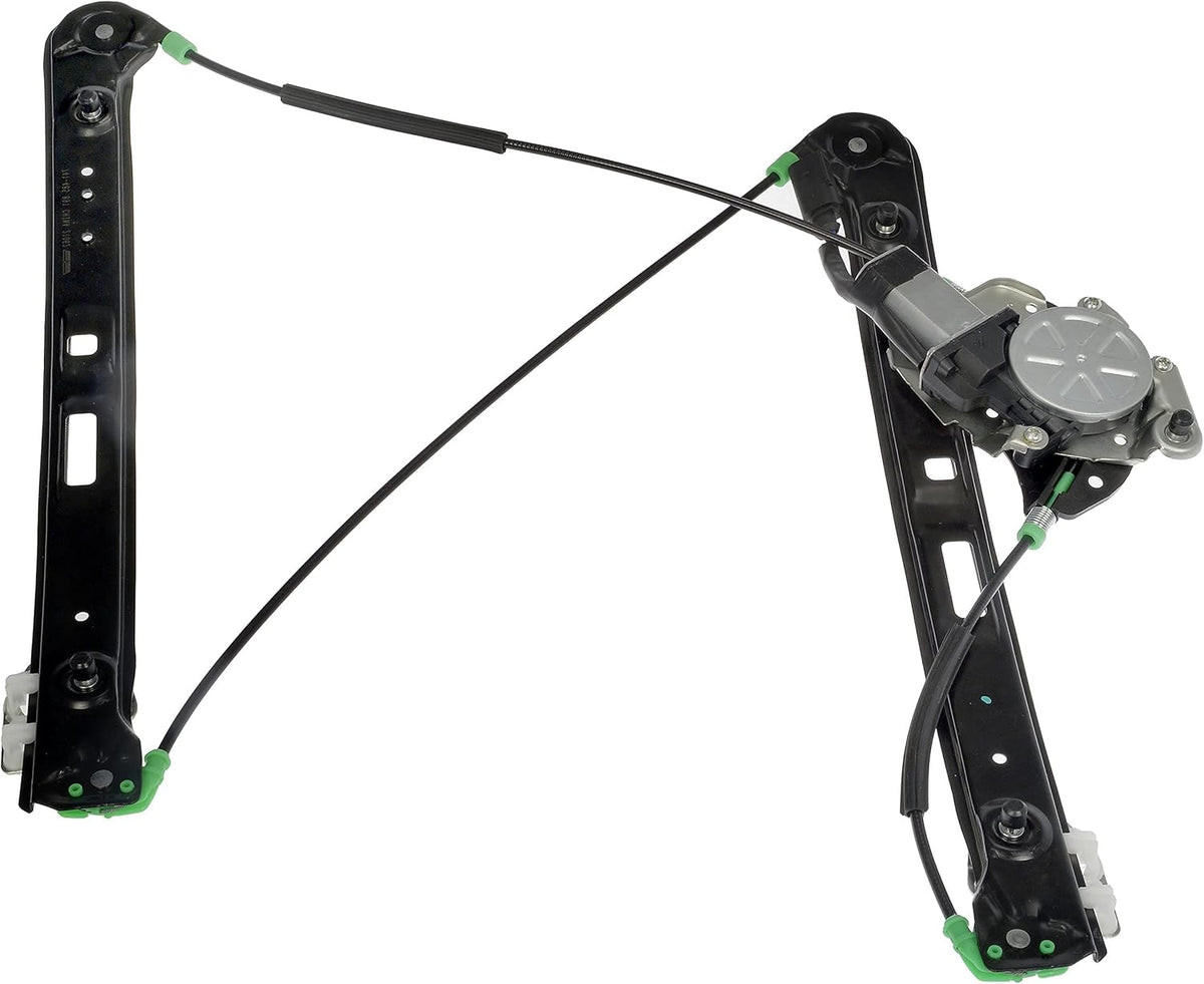 Power Window Motor and Regulator Assembly Compatible with Select BMW Models Pack of 2 J173694