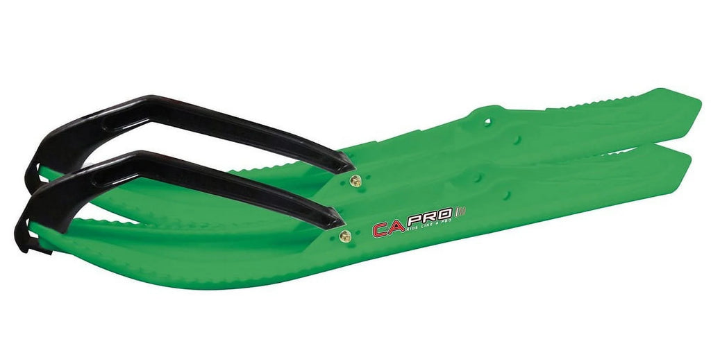 Green BX Snowmobile Skis Complete Kit C53402