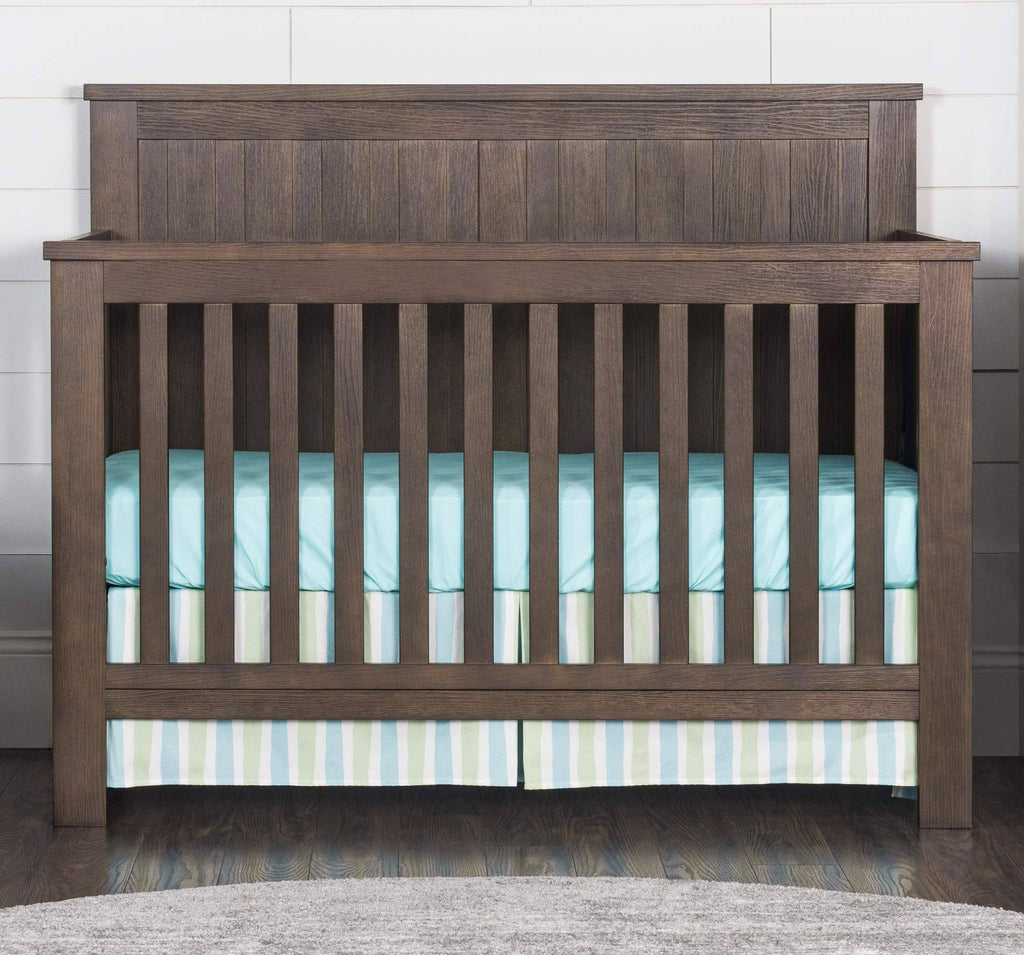Brushed Truffle 4-in-1 Convertible Crib I491