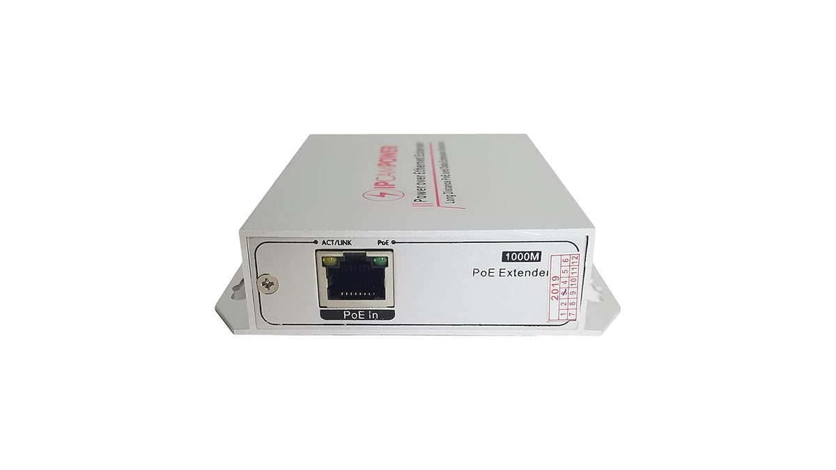 Gigabit POE Powered 2 Port Switch Network Cable Range Extender Passthrough Repeater N711983