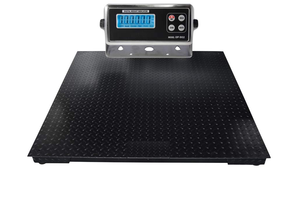 Industrial Warehouse 48 X 48 Floor Scale 10,000 Lbs X 2 Lb M553