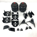 Triangulated Mount Bracket for 2.75" Axle with 2 Universal Air Spring Bags Heavy Duty 2500 Lbs 1/2NPT Single Port B61590