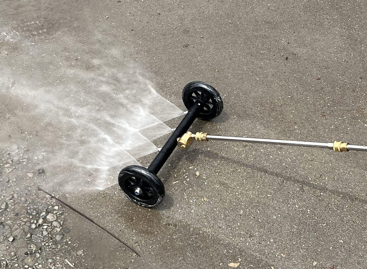 16 Inch Pressure Washer Surface Cleaner with 3 Pieces Extension Wand H596612